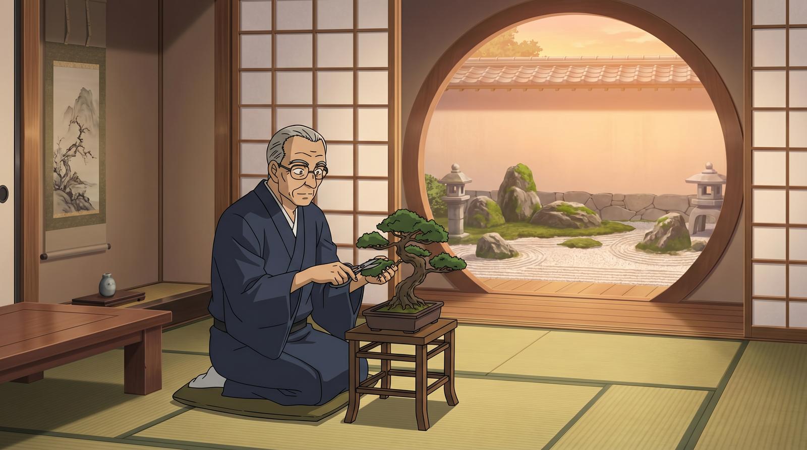 海角植物视频 - 日式盆栽艺术视频教程